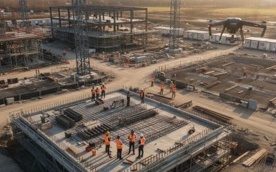 7 tipi di riprese aeree con droni utili nei cantieri edili