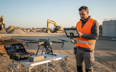Manuale riprese droni per cantieri: guida operativa completa