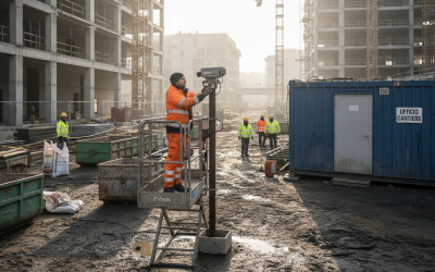 Come installare impianto time lapse per cantieri professionali