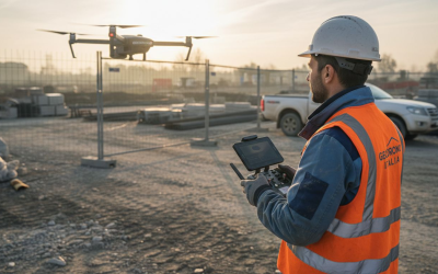Come ottimizzare riprese droni per cantieri professionali