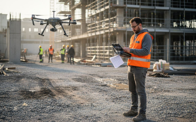 Ruolo Dei Droni Nel Monitoraggio Cantieri Moderni