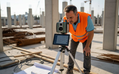 Laser Scanner nei Cantieri: +50% Precisione e Risparmio Tempi