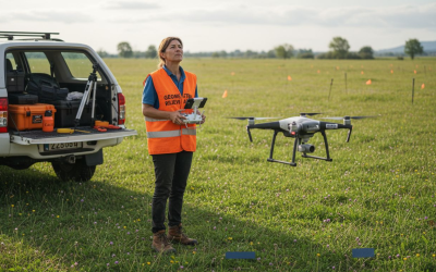 Rilievi topografici con drone: guida completa 2026