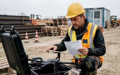 Guida al monitoraggio avanzamento lavori con droni per cantieri